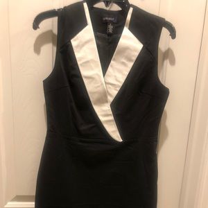 Level eight fitted silk dress